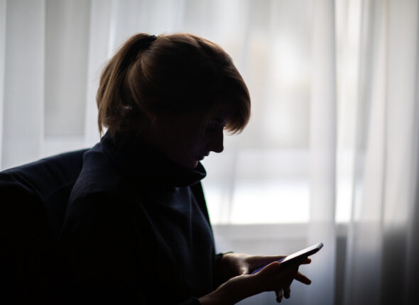 A 15-year-old girl Valia is at her home in the conflict-affected eastern Ukraine. The girl ran away from home, as her home life had taken a turn for the worse, after her mother lost her job and her step-father began harassing her. She called a UNICEF suppo